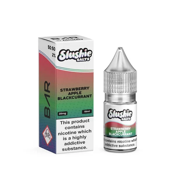 Slushie Bar Salts Strawberry Apple Blackcurrant 10ml E-Liquid - Image 3