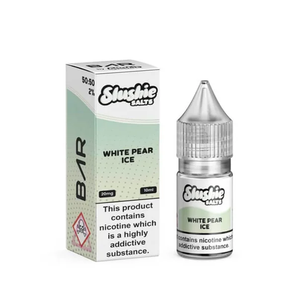 Slushie Bar Salts White Pear Ice 10ml E-Liquid - Image 2