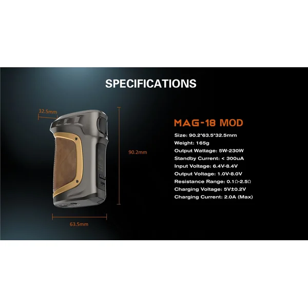 SMOK Mag-18 230W Starter Kit - Image 9