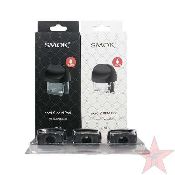 Smok Nord 2 Replacement Pods - 3 Pack
