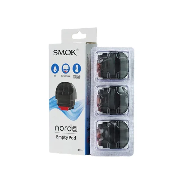 SMOK Nord 5 Replacement Pods 3-Pack
