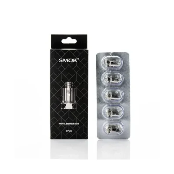 Smok Nord Replacement Coils (5 pack) | 0.6ohm