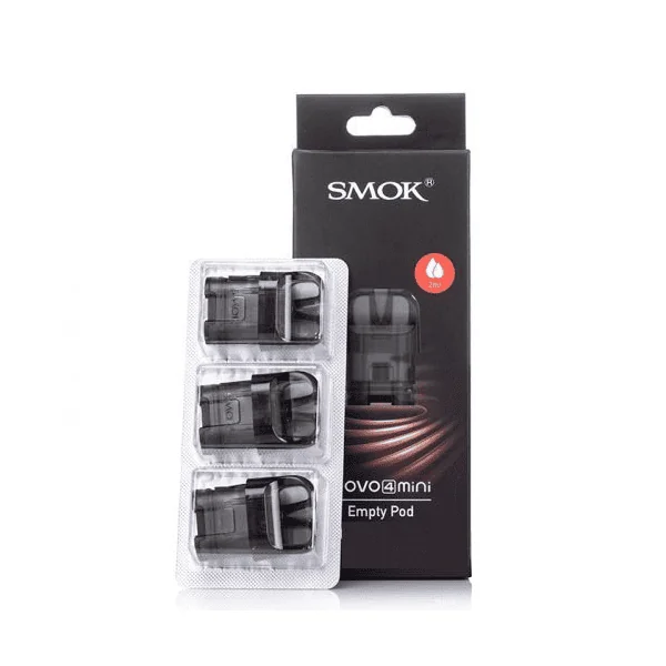 SMOK Novo 4 Mini Empty Replacement Pod (3/Pack)