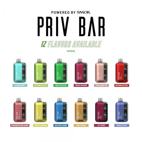 Smok Priv Bar Turbo 15000 Puffs Disposable Vape Device - Image 3