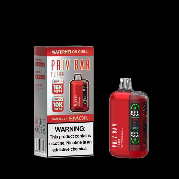 Smok Priv Bar Turbo 15000 Puffs Disposable Vape Device - Image 7