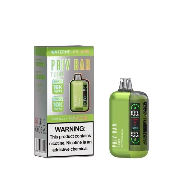 SMOK PRIV Bar Turbo Disposable Vape (5%, 15000 Puffs) - Image 12