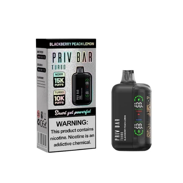 SMOK PRIV Bar Turbo Disposable Vape (5%, 15000 Puffs) - Image 14