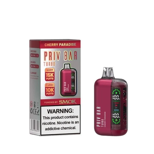 SMOK PRIV Bar Turbo Disposable Vape (5%, 15000 Puffs) - Image 4