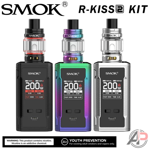 Smok R-Kiss 2 200W Box Mod Starter Kit Device