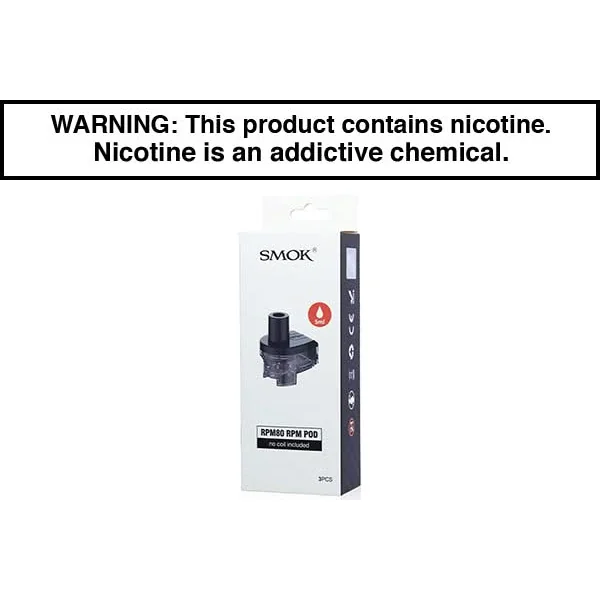 SMOK RPM80 REPLACEMENT PODS (PACK OF 3) - Image 2