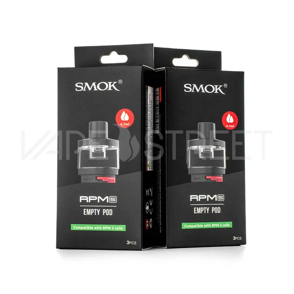 SMOK RPM 5 Empty Pod Replacement (3 Pack)