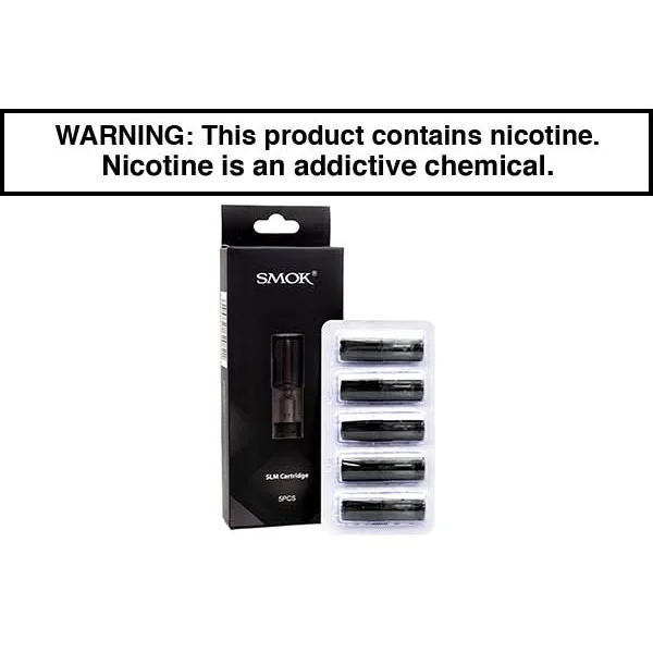 SMOK SLM REPLACEMENT PODS (PACK OF 5)