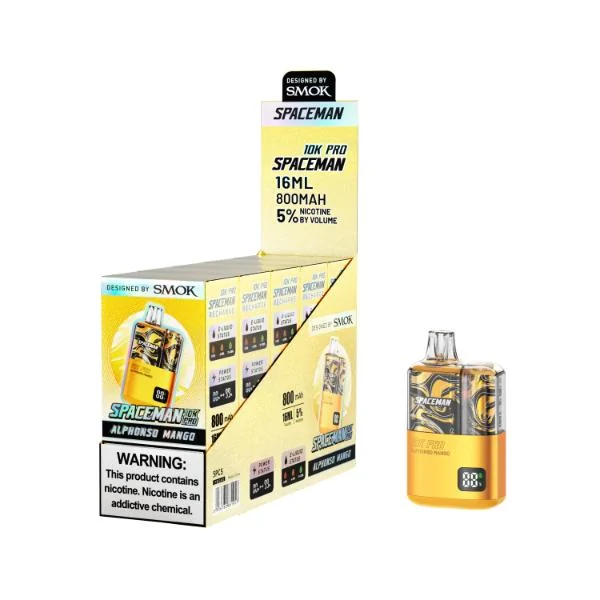 SMOK SpaceMan Pro 10000 Puffs Disposable Vape 16mL - Image 2