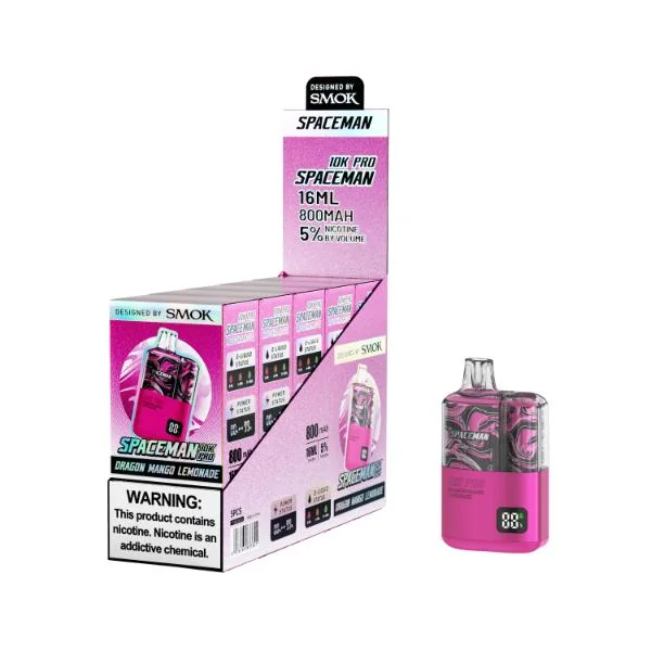 SMOK SpaceMan Pro 10000 Puffs Disposable Vape 16mL - Image 6