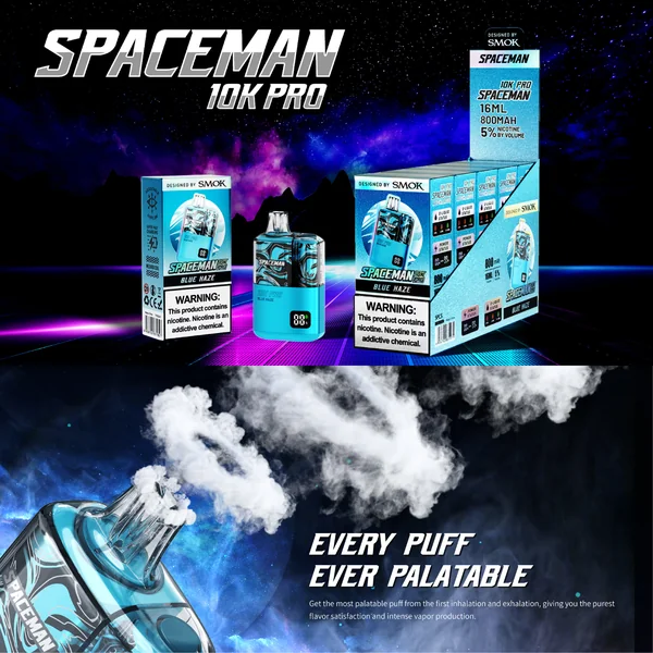 Smok Spaceman Vape 10K Pro Disposable Device - Image 5