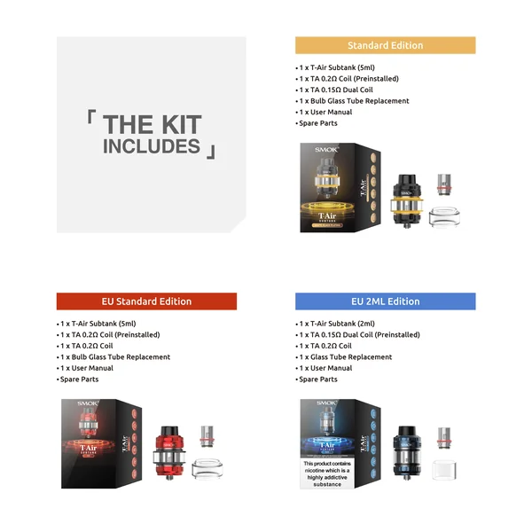 SMOK T-Air Sub-Ohm Tank - Image 7