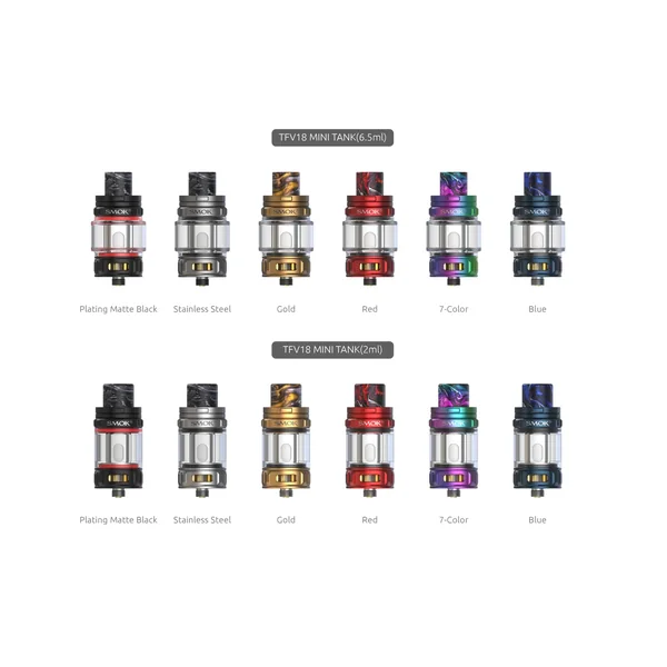 SMOK TFV18 Mini Sub-Ohm Tank - Image 2