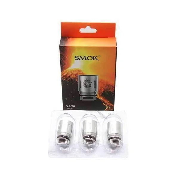 SMOK TFV8 Coils V8-T8 Turbo Engines Replacement 3-Pack