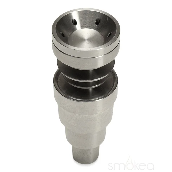SMOKEA 6-in-1 Universal Domeless Titanium Nail w/ Dab Plate - Image 3