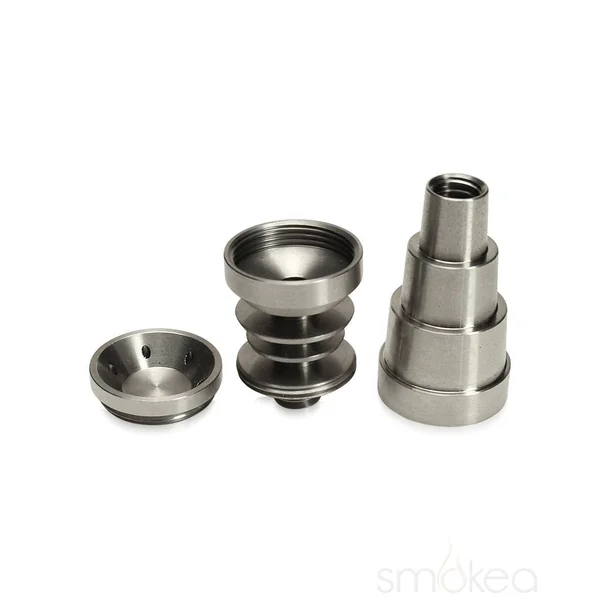 SMOKEA 6-in-1 Universal Domeless Titanium Nail w/ Dab Plate - Image 5