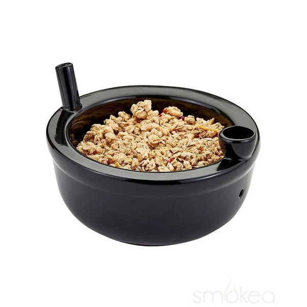 SMOKEA Ceramic Cereal Bowl Pipe