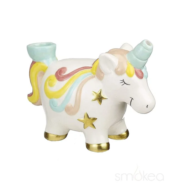 SMOKEA Ceramic Unicorn Pipe