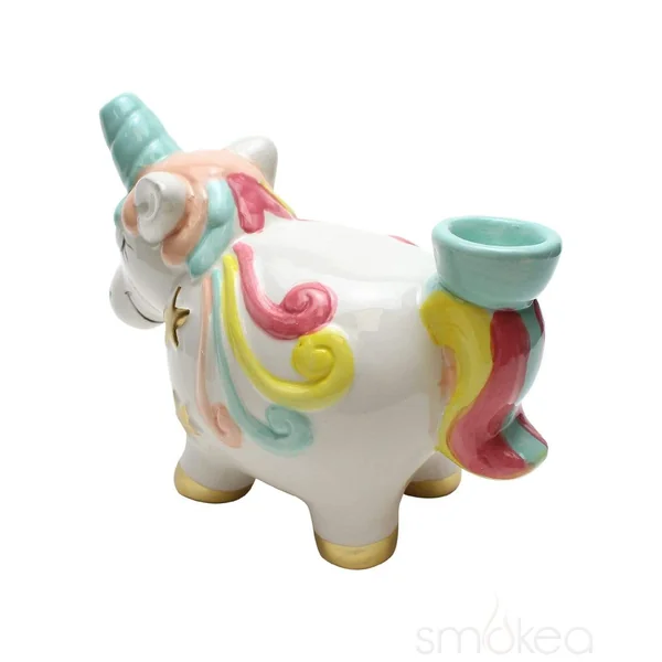 SMOKEA Ceramic Unicorn Pipe - Image 3