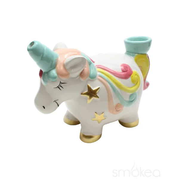 SMOKEA Ceramic Unicorn Pipe - Image 4