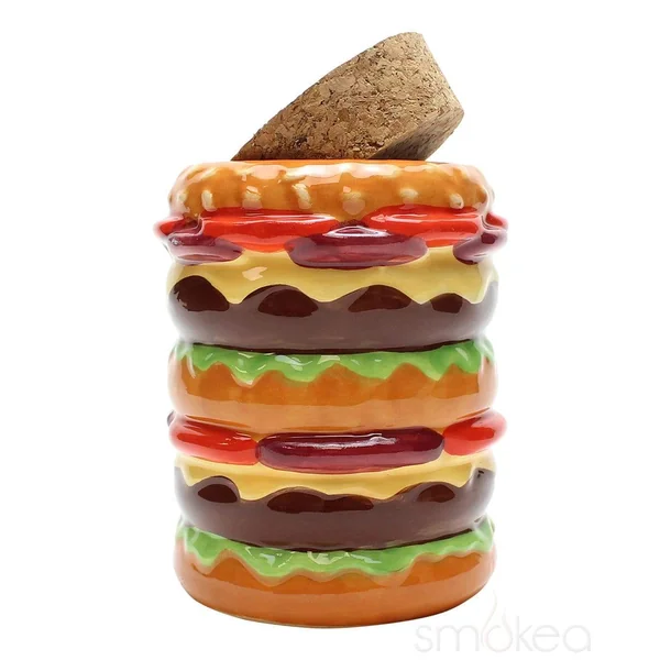 SMOKEA Cheeseburger Stash Jar - Image 2