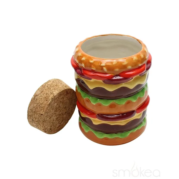 SMOKEA Cheeseburger Stash Jar - Image 3