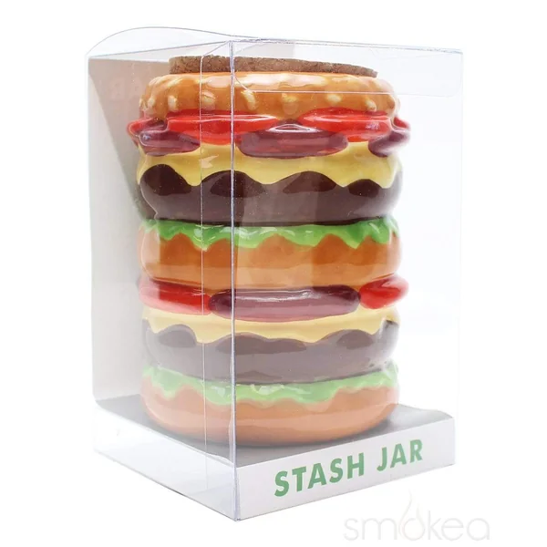 SMOKEA Cheeseburger Stash Jar - Image 4