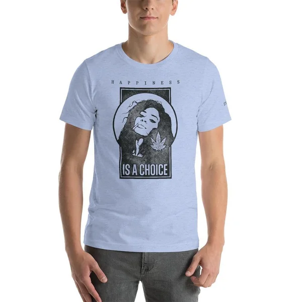 SMOKEA Happiness Short-Sleeve Unisex T-Shirt - Image 13
