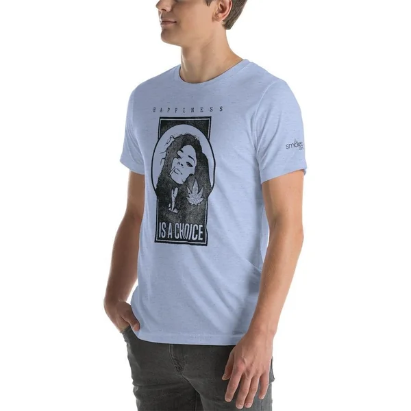 SMOKEA Happiness Short-Sleeve Unisex T-Shirt - Image 15