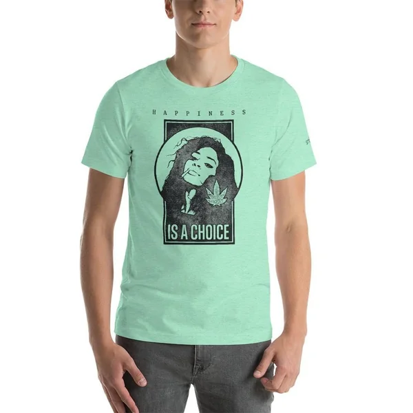 SMOKEA Happiness Short-Sleeve Unisex T-Shirt - Image 16