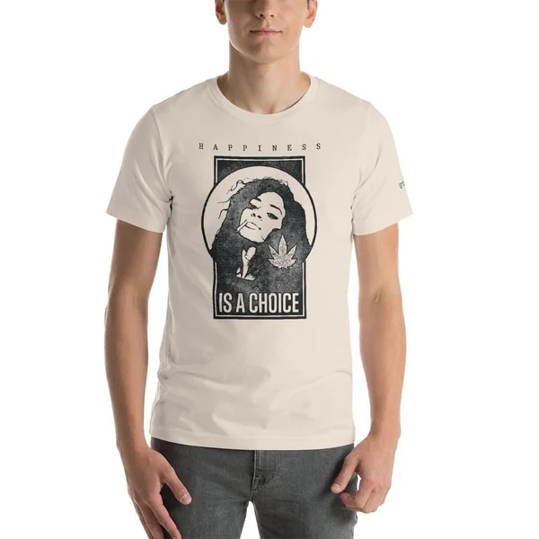 SMOKEA Happiness Short-Sleeve Unisex T-Shirt - Image 8