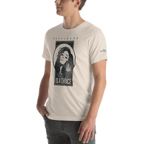 SMOKEA Happiness Short-Sleeve Unisex T-Shirt - Image 10