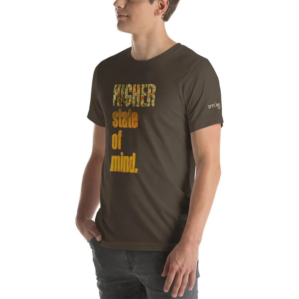 SMOKEA Higher State Short-Sleeve Unisex T-Shirt - Image 12