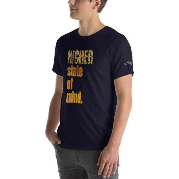 SMOKEA Higher State Short-Sleeve Unisex T-Shirt - Image 7