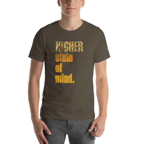 SMOKEA Higher State Short-Sleeve Unisex T-Shirt - Image 10