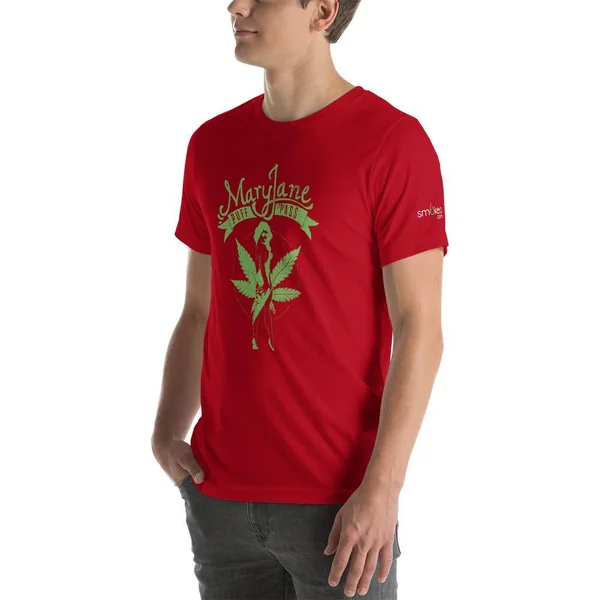 SMOKEA Mary Jane Short-Sleeve Unisex T-Shirt - Image 39