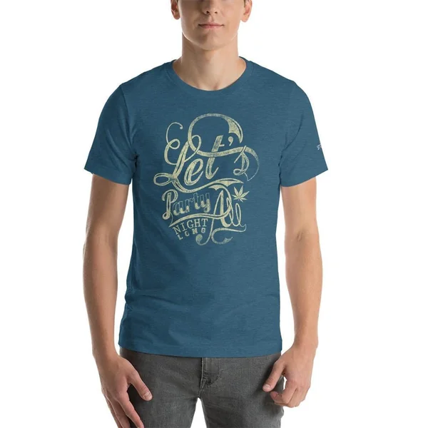 SMOKEA Party All Night Short-Sleeve Unisex T-Shirt - Image 13
