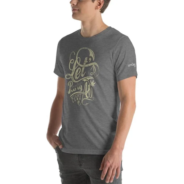 SMOKEA Party All Night Short-Sleeve Unisex T-Shirt - Image 18