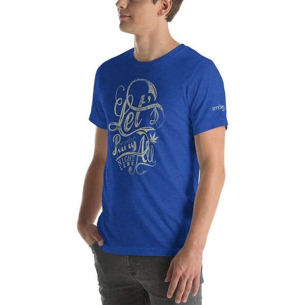 SMOKEA Party All Night Short-Sleeve Unisex T-Shirt - Image 21