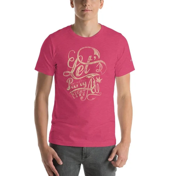 SMOKEA Party All Night Short-Sleeve Unisex T-Shirt - Image 22