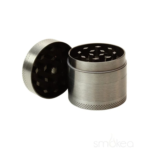 SMOKEA Silver Leaf 1.5" 4pc Grinder - Image 2