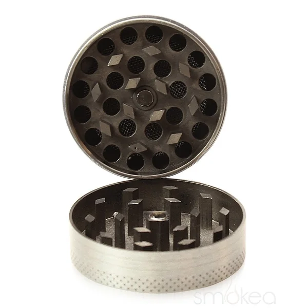 SMOKEA Silver Leaf 1.5" 4pc Grinder - Image 3