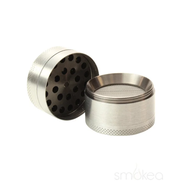 SMOKEA Silver Leaf 1.5" 4pc Grinder - Image 4