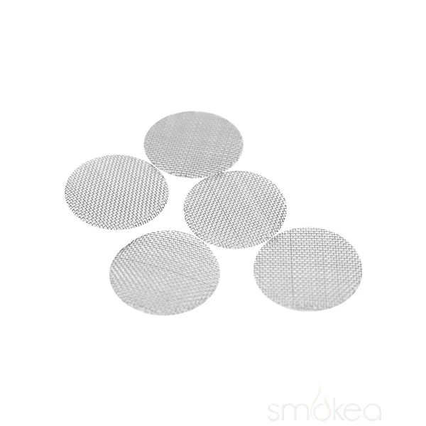 SMOKEA Stainless Steel Pipe Screens (5-Pack)