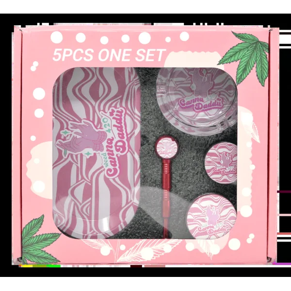 Smoker's Gift Set - Canna Girl Design