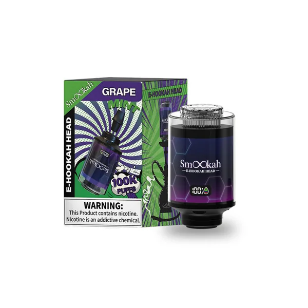 Smookah Disposable E-Hookah Head (100K Puffs)
